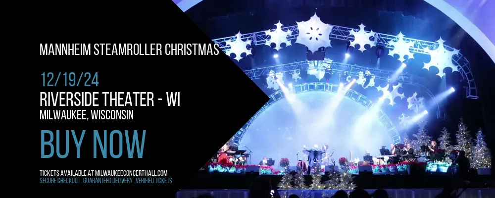 Mannheim Steamroller Christmas at Riverside Theater - WI