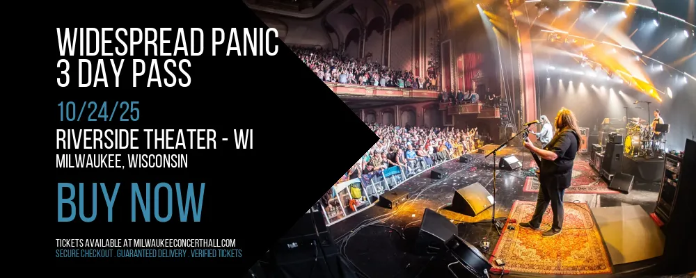 Widespread Panic at Riverside Theater - WI