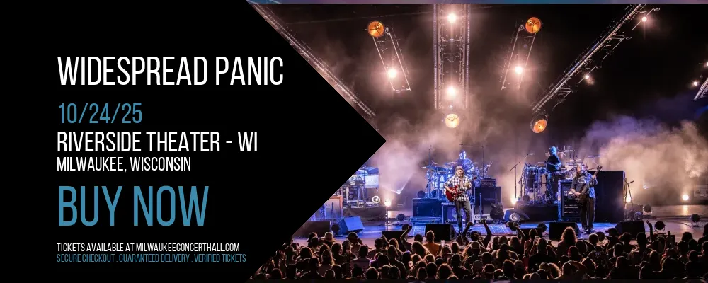 Widespread Panic at Riverside Theater - WI