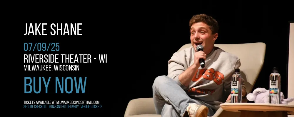 Jake Shane at Riverside Theater - WI