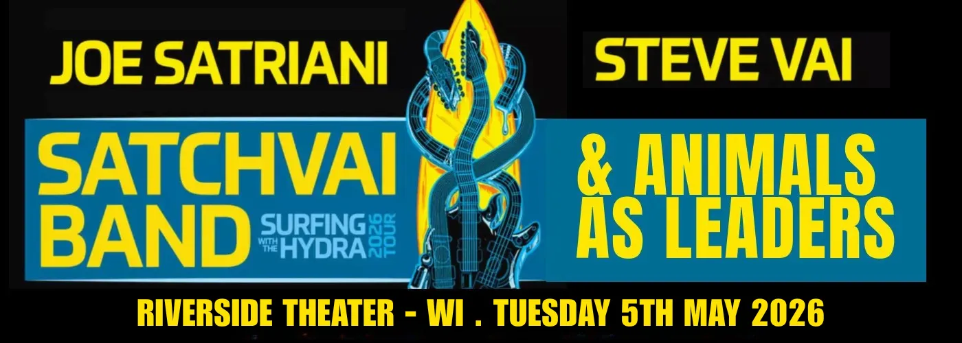 SatchVai Band: Joe Satriani & Steve Vai & Animals As Leaders