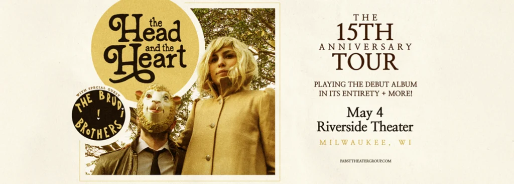 The Head and The Heart at Riverside Theater - WI