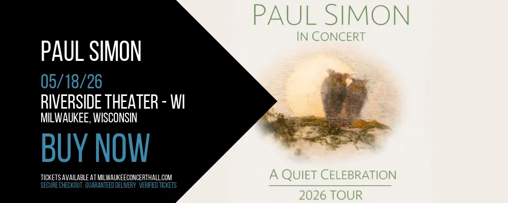 Paul Simon at Riverside Theater - WI