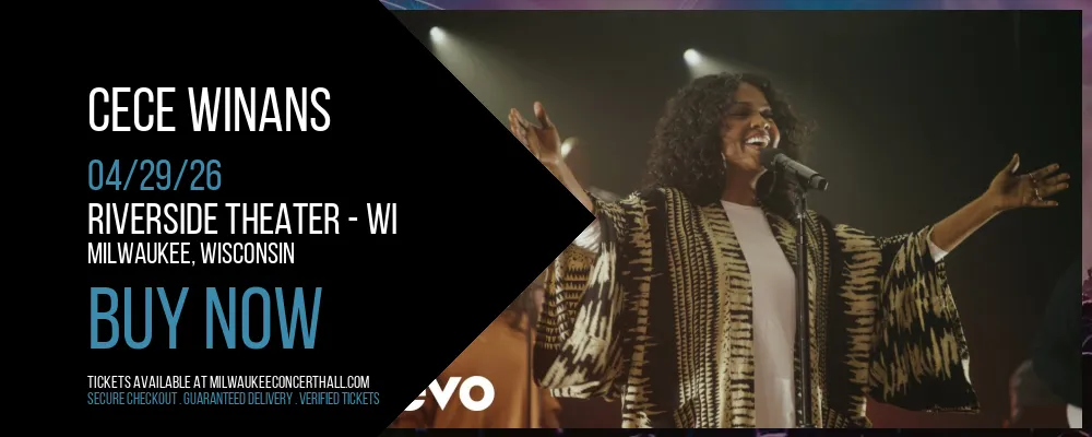 CeCe Winans at Riverside Theater - WI