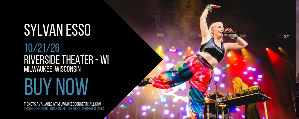 Sylvan Esso at Riverside Theater - WI